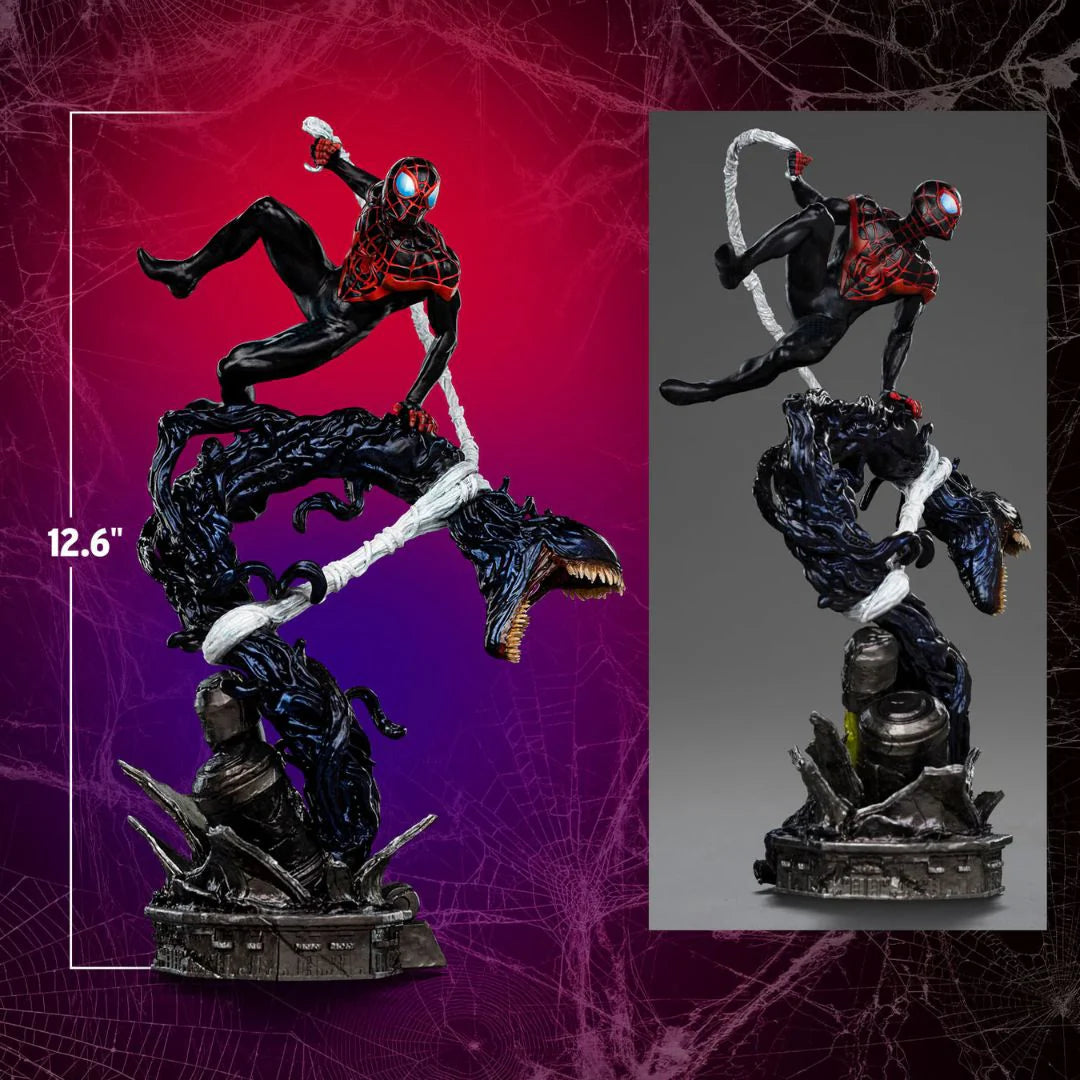 Miles Morales Bds Art Statue By Iron Studios