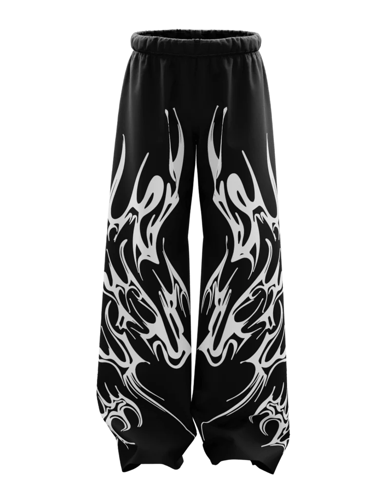 Yagna Unisex Straight Fit Baggy Pants
