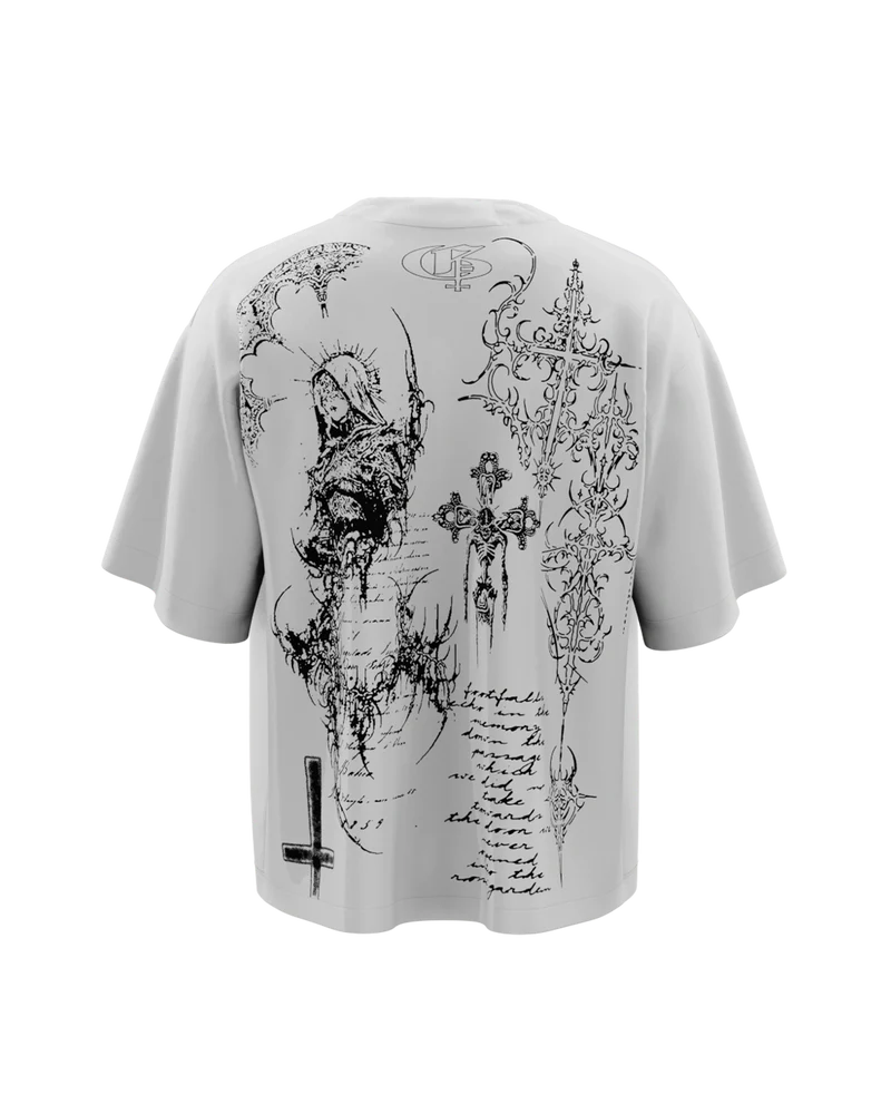 Ghost Boxy Oversized Tshirt