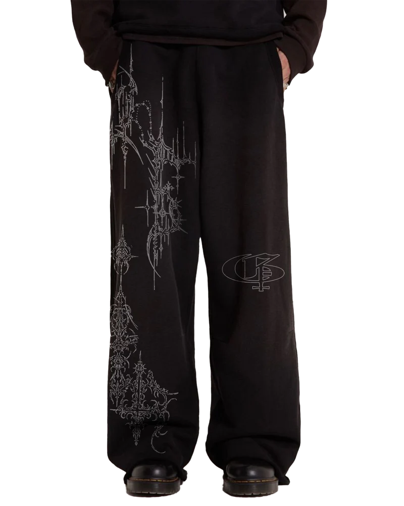 Dawn Unisex Straight Fit Baggy Pants