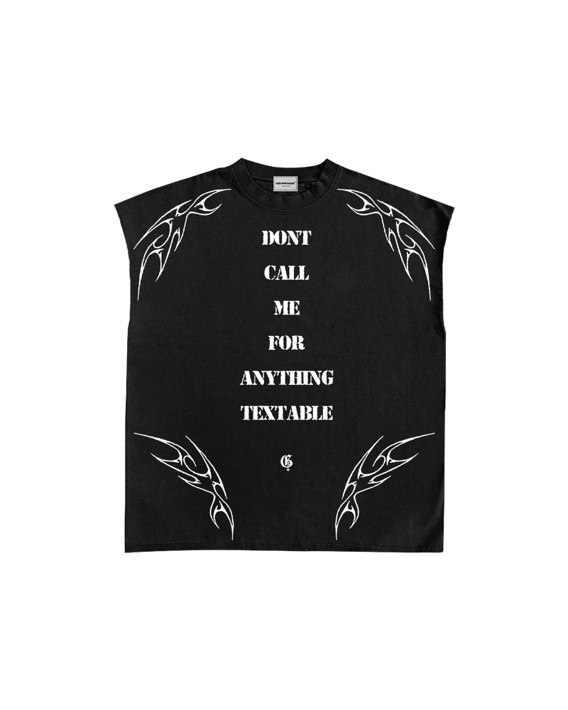 Text Me Unisex Boxy Vest