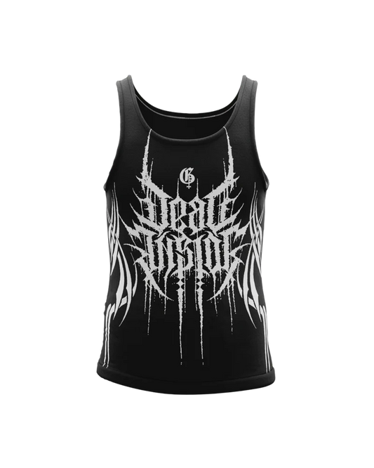 Death Black Compression Tank Top