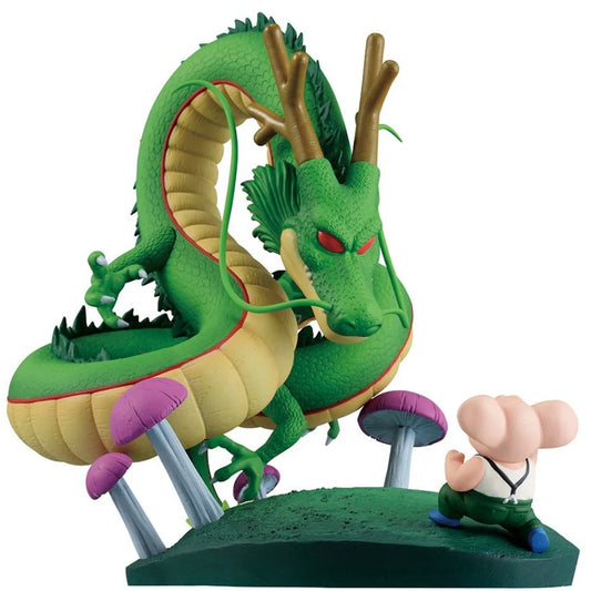Dragon Ball Oolong And Shenron Dragon History Ii Revible Moment Statue By Bandai