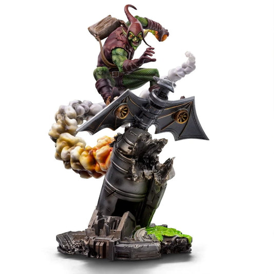 Spiderman Green Goblin Statue By Iron Studios