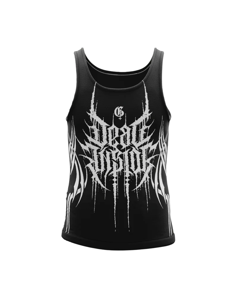 Death Black Compression Tank Top
