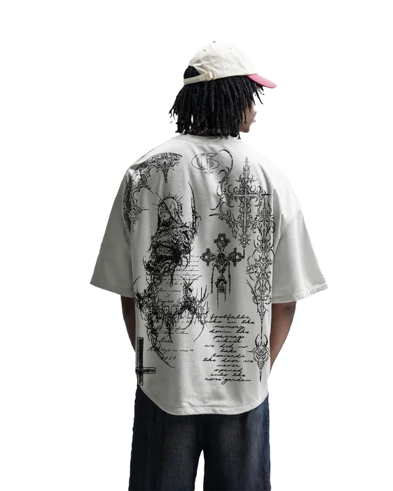 Ghost Boxy Oversized Tshirt