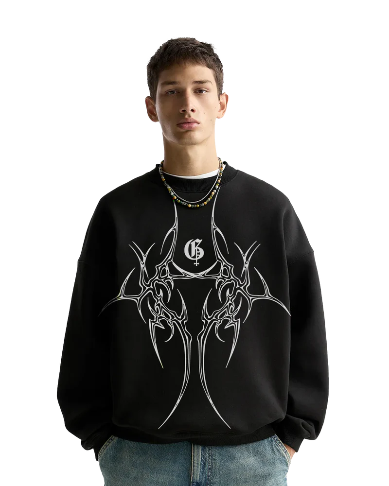 Evolution Boxy Long Sleeves Sweatshirt