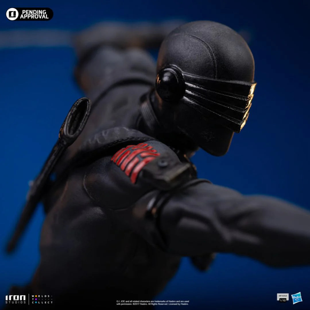 G.I Joe Snake Eyes Statue By Iron Studios