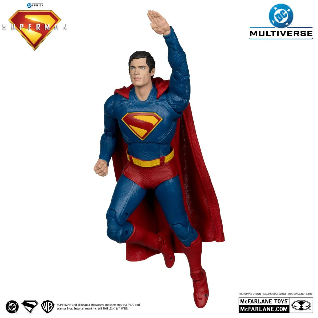 Superman With Krypto The Super Dog (Superman Movie) Deluxe Action Figure By Mcfarlane Toys