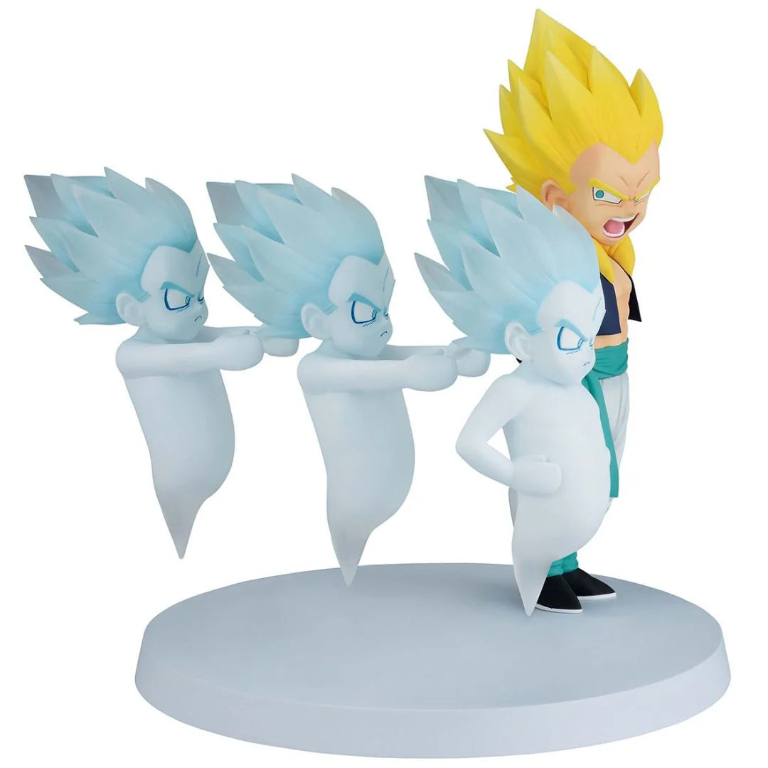 Dragon Ball Z Super Saiyan Gotenks And Ghost Dragon History Ii Revible Moment Statue By Bandai