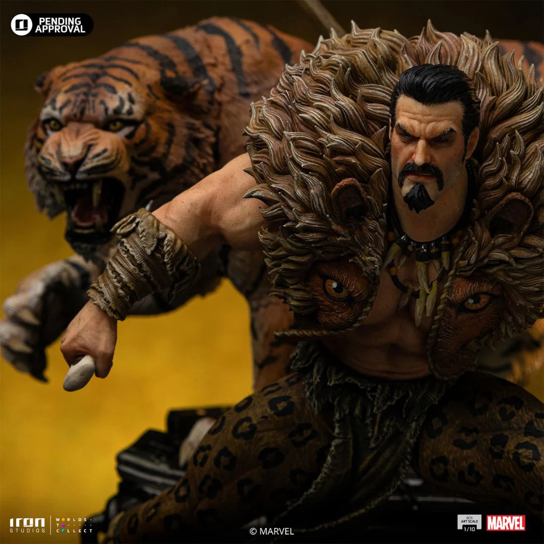 Kraven - Spider-Man Vs Villains Diorama Statue By Iron Studios