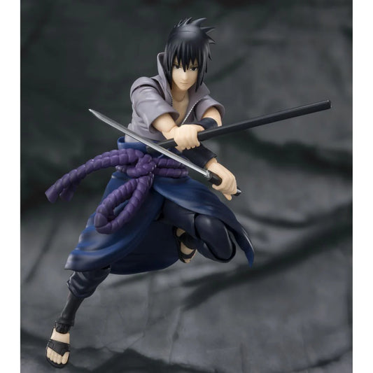 Naruto Sasuke Uchiha He Who Bears All Hatred Reissue S.H.Figuarts by Tamashii Nations