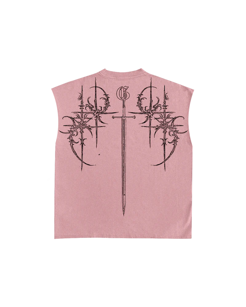 Demon Coral Unisex Boxy Vest