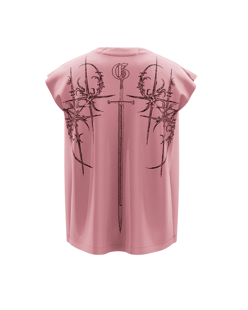 Demon Coral Unisex Boxy Vest