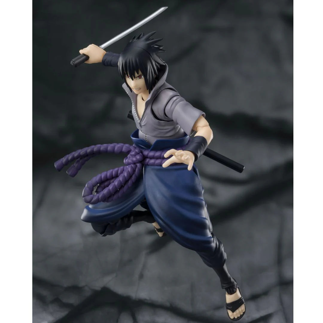 Naruto Sasuke Uchiha He Who Bears All Hatred Reissue S.H.Figuarts by Tamashii Nations