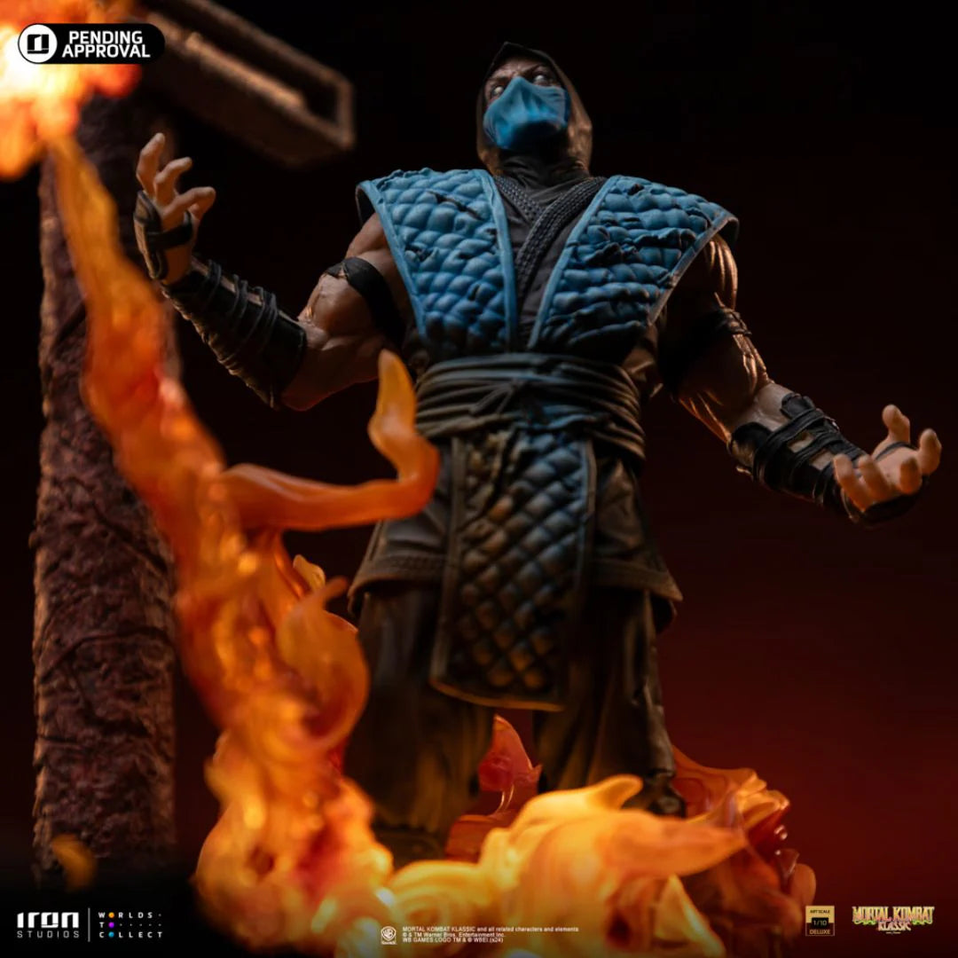 Scorpion Fatality Mortal Kombat Statue By Iron Studios