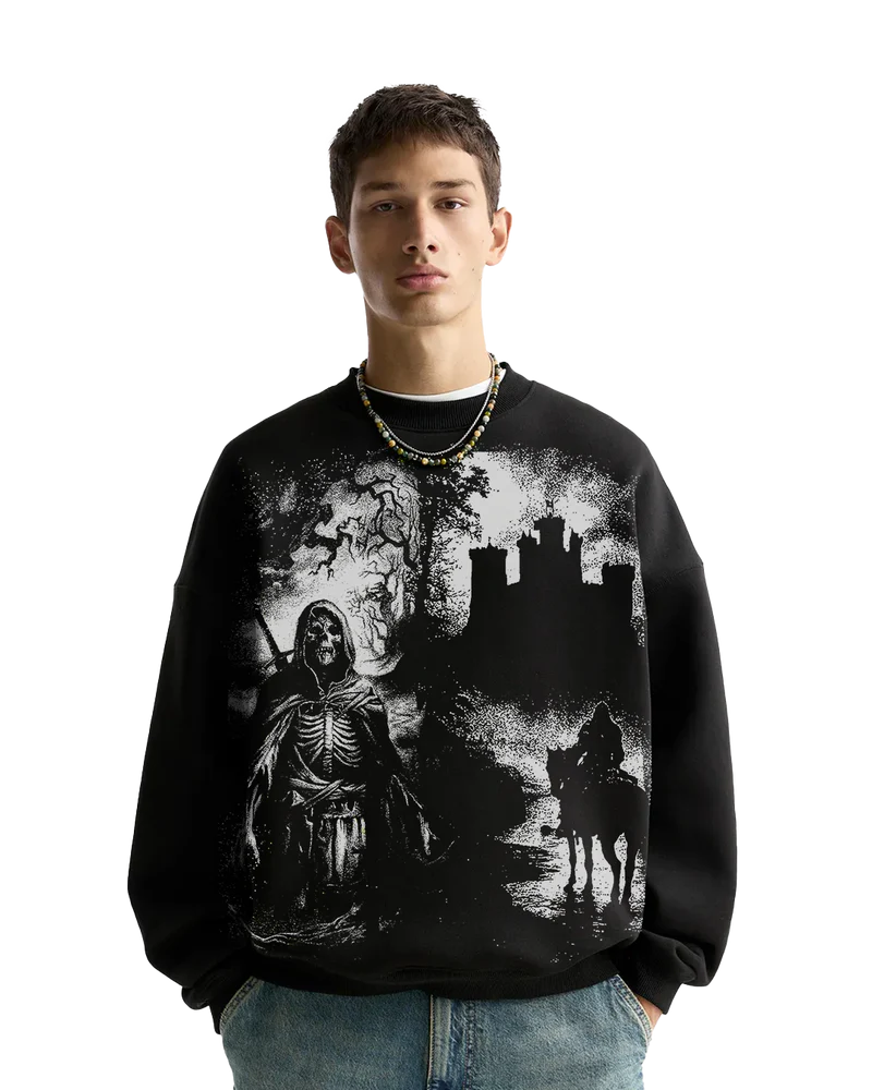 Expel Boxy Long Sleeves Sweatshirt