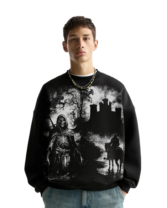 Expel Boxy Long Sleeves Sweatshirt