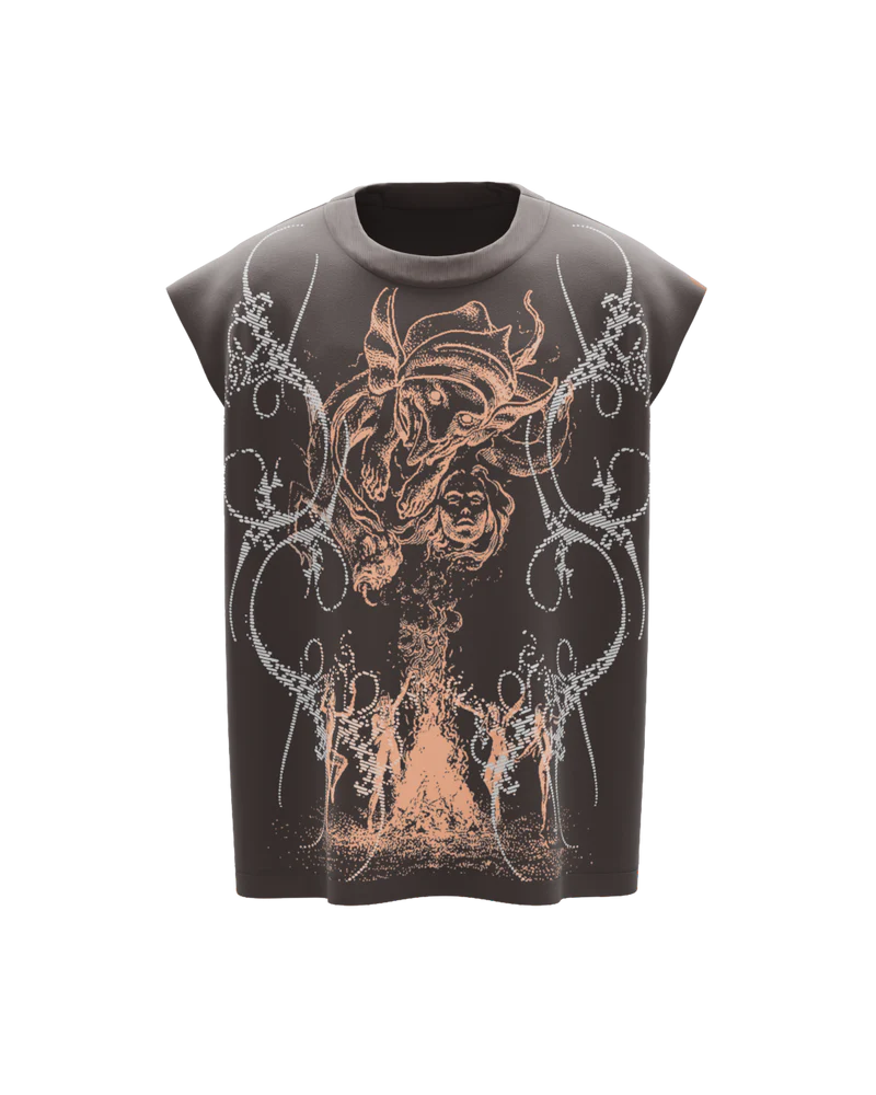 Brutal Brown Unisex Boxy Vest