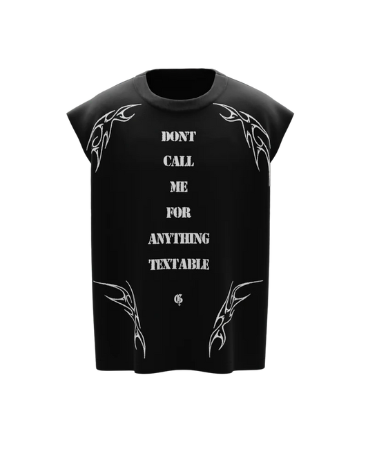Text Me Unisex Boxy Vest