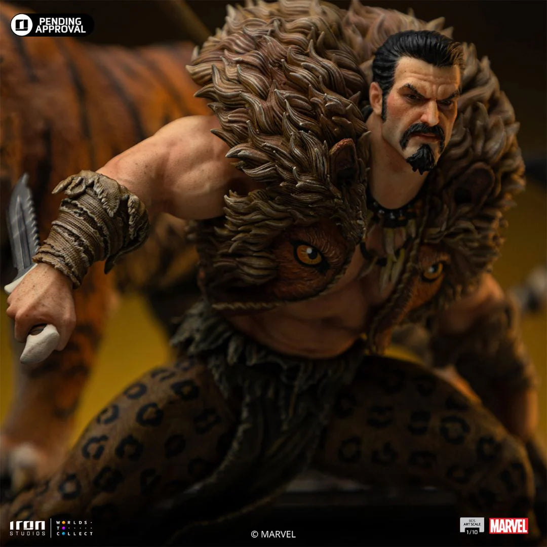 Kraven - Spider-Man Vs Villains Diorama Statue By Iron Studios
