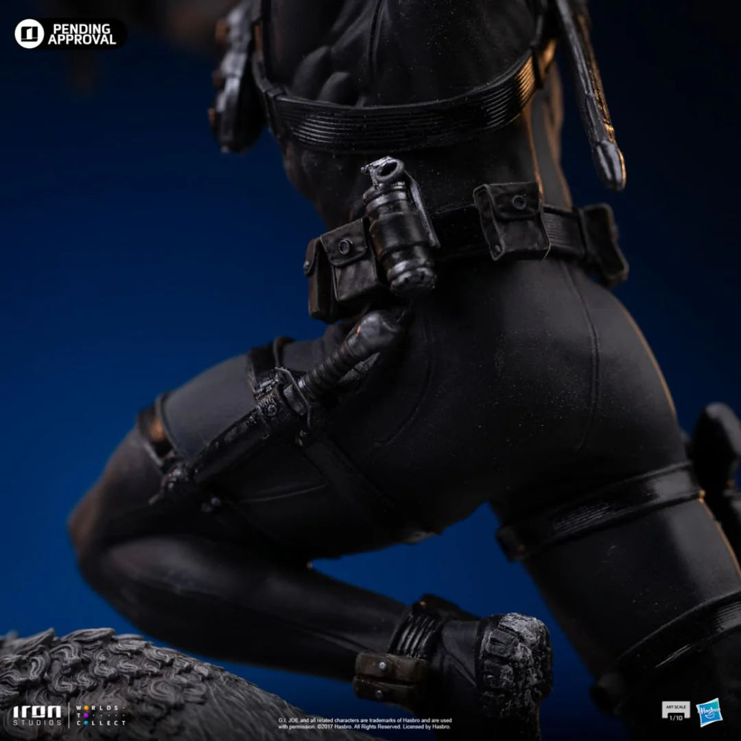 G.I Joe Snake Eyes Statue By Iron Studios