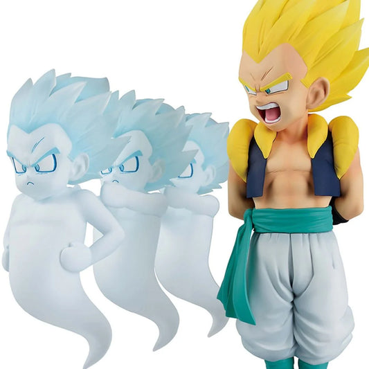 Dragon Ball Z Super Saiyan Gotenks And Ghost Dragon History Ii Revible Moment Statue By Bandai