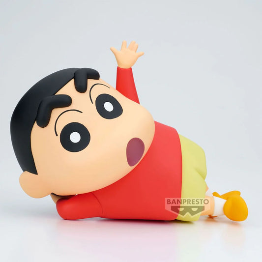Crayon Shinchan Big Sofvimates - Shinnosuke No Hara - Oh Figure By Banpresto