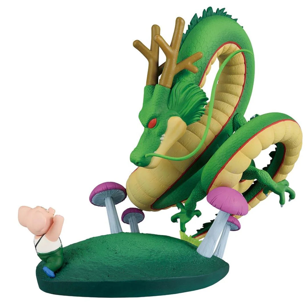 Dragon Ball Oolong And Shenron Dragon History Ii Revible Moment Statue By Bandai
