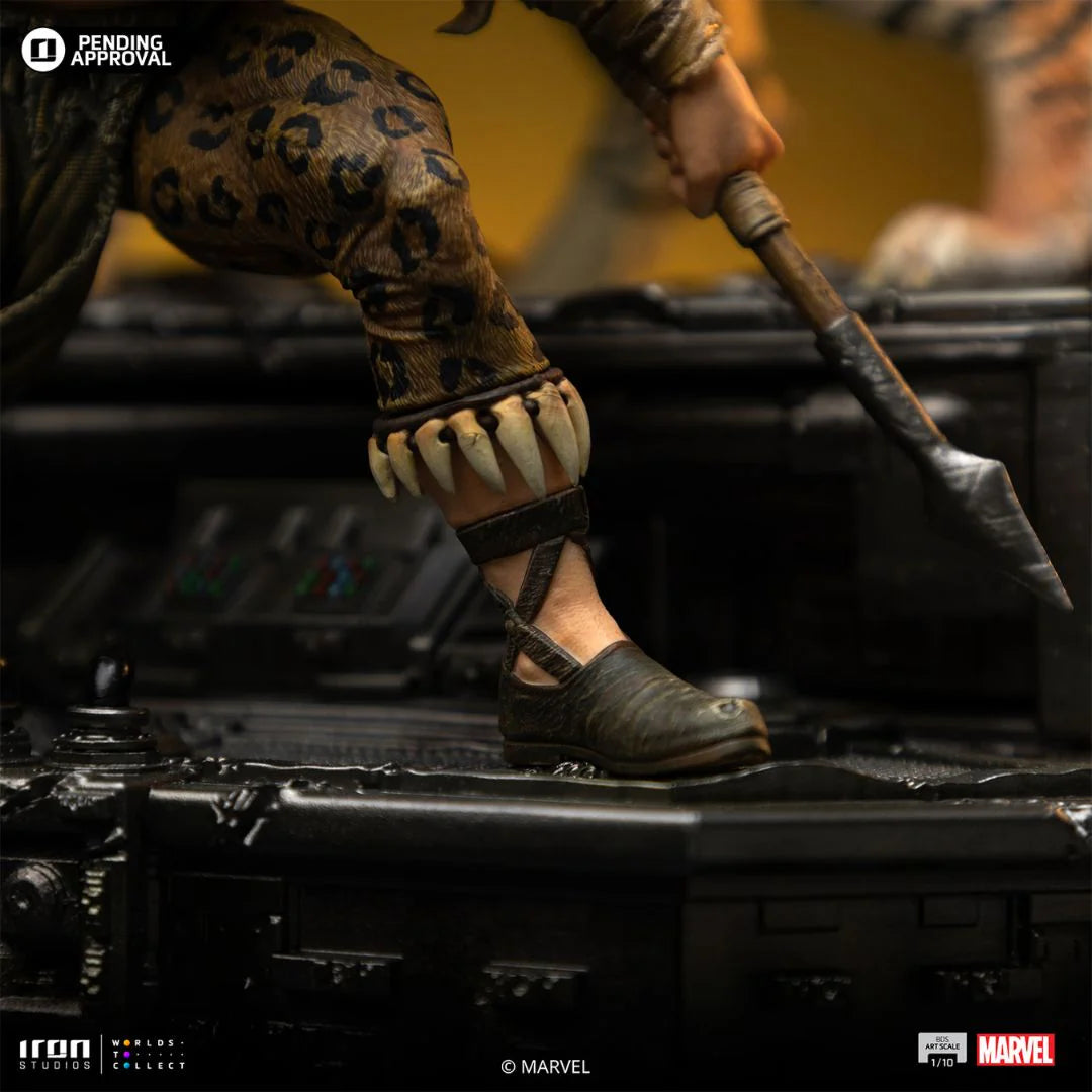 Kraven - Spider-Man Vs Villains Diorama Statue By Iron Studios