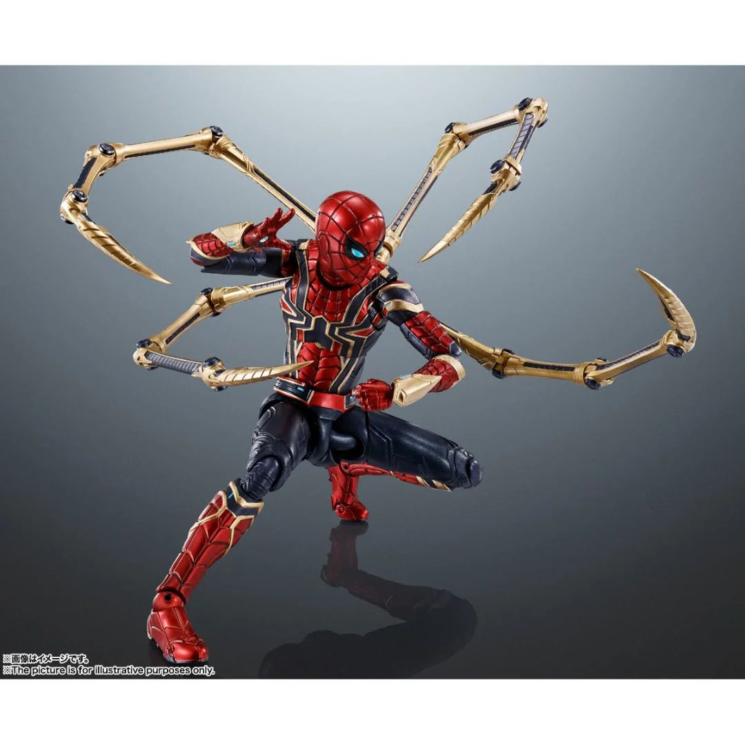 Spider-Man: No Way Home Iron Spider S.H. Figuarts Reissue By Tamashii Nations