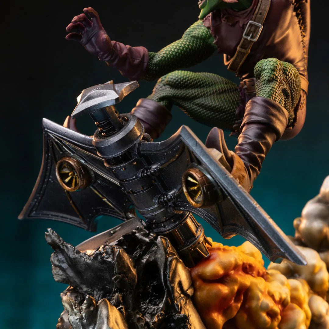 Spiderman Green Goblin Statue By Iron Studios