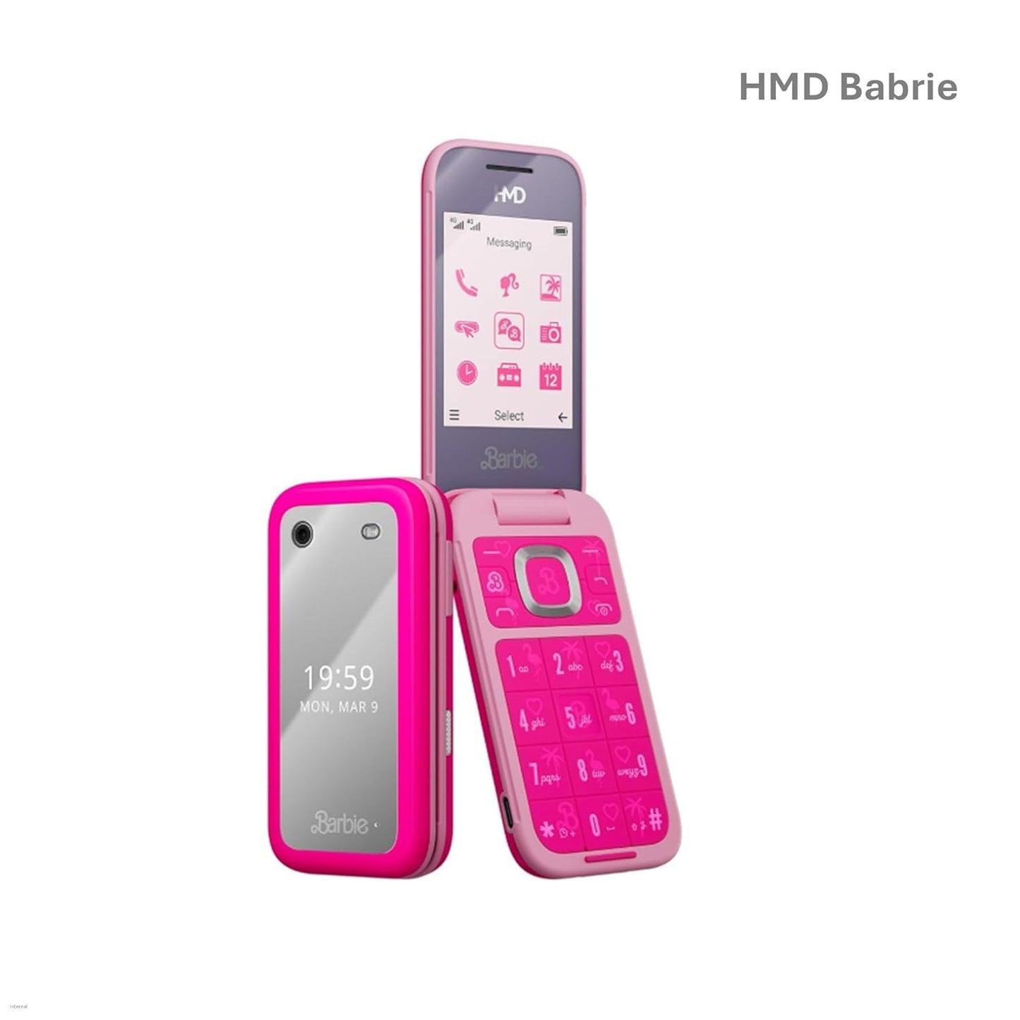 Barbie Pink Luxe Flip Phone