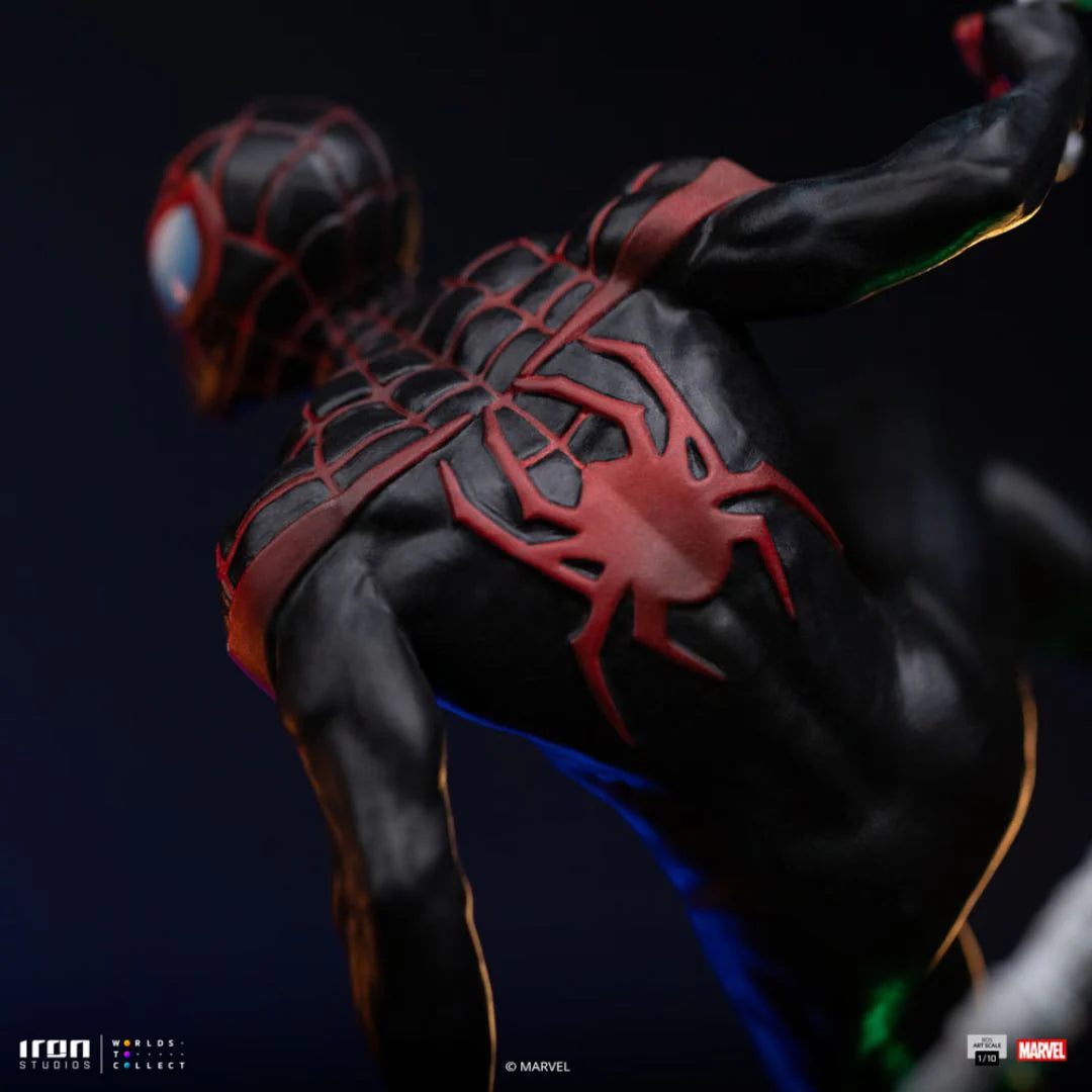 Miles Morales Bds Art Statue By Iron Studios