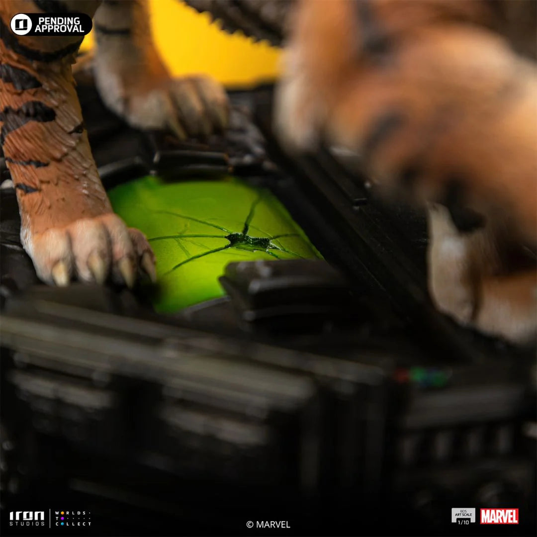 Kraven - Spider-Man Vs Villains Diorama Statue By Iron Studios
