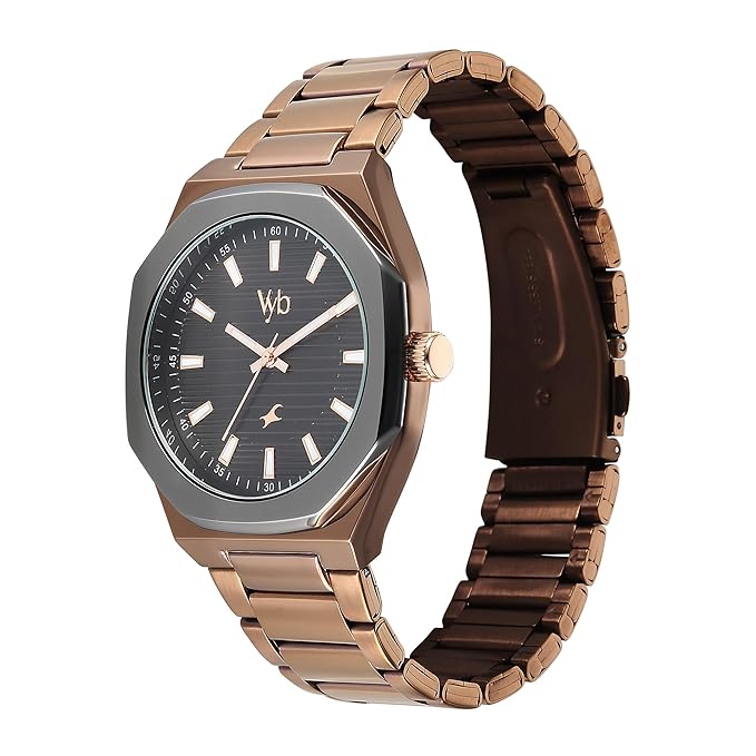 Fastrack Analog Black Dial Men's Watch