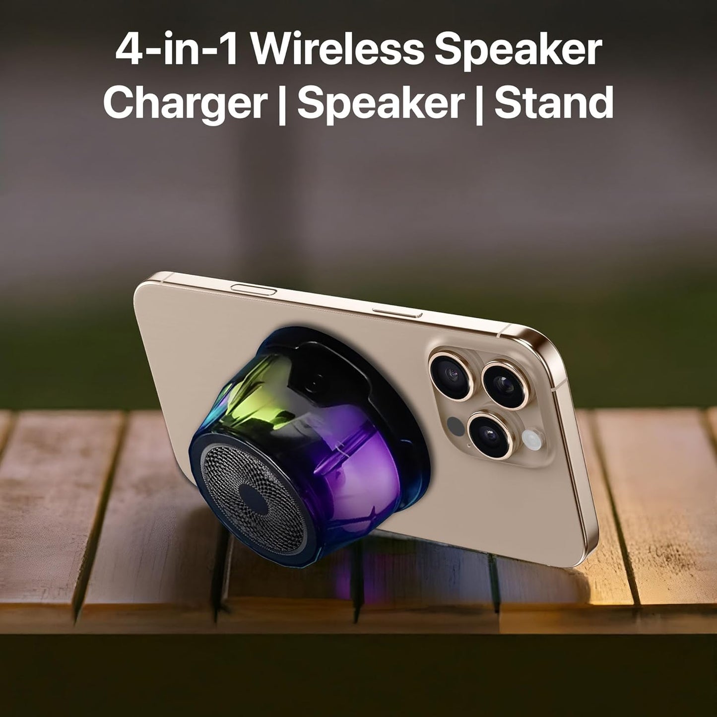 All-in-One Magnetic SoundStation & Wireless Charging Hub