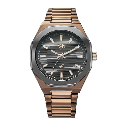 Fastrack Analog Black Dial Men's Watch