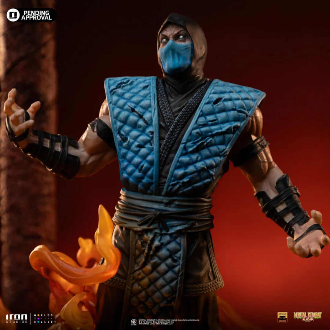Scorpion Fatality Mortal Kombat Statue By Iron Studios