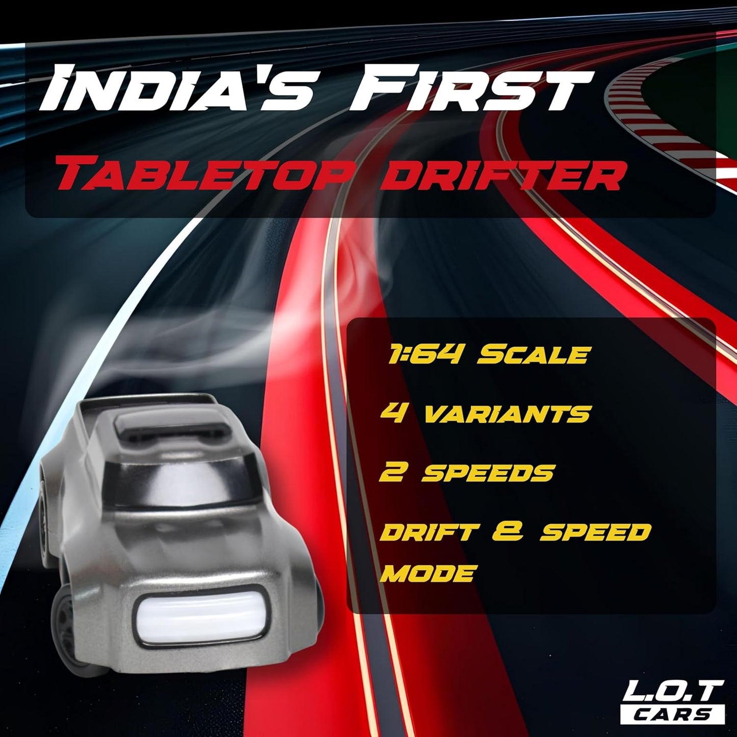 L.O.T TOYS DriftBlaze™ – Compact Power Racer