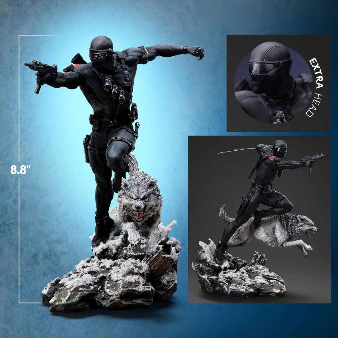 G.I Joe Snake Eyes Statue By Iron Studios