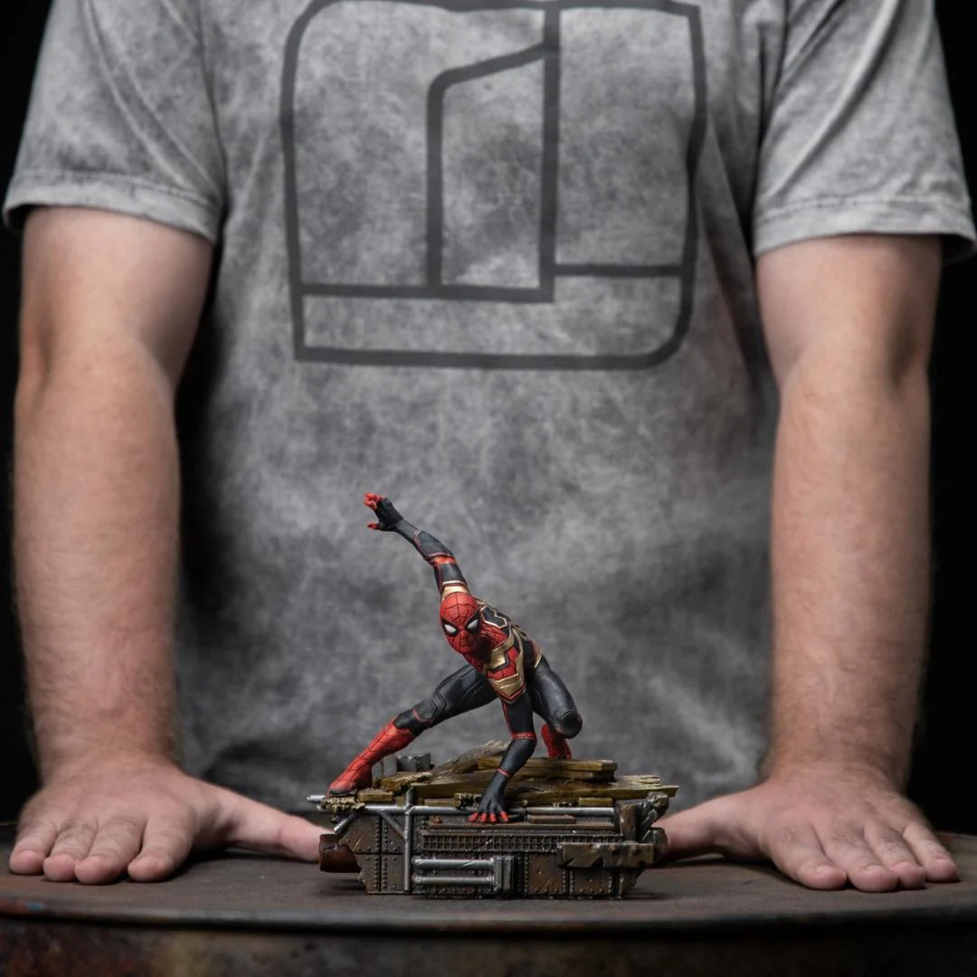 Spiderman No Way Home Peter 1 (Tom Holland) Statue by Iron Studios