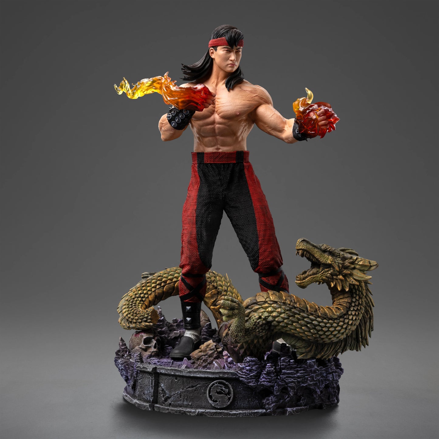 Mortal Kombat Liu Kang Statue By Iron Studios