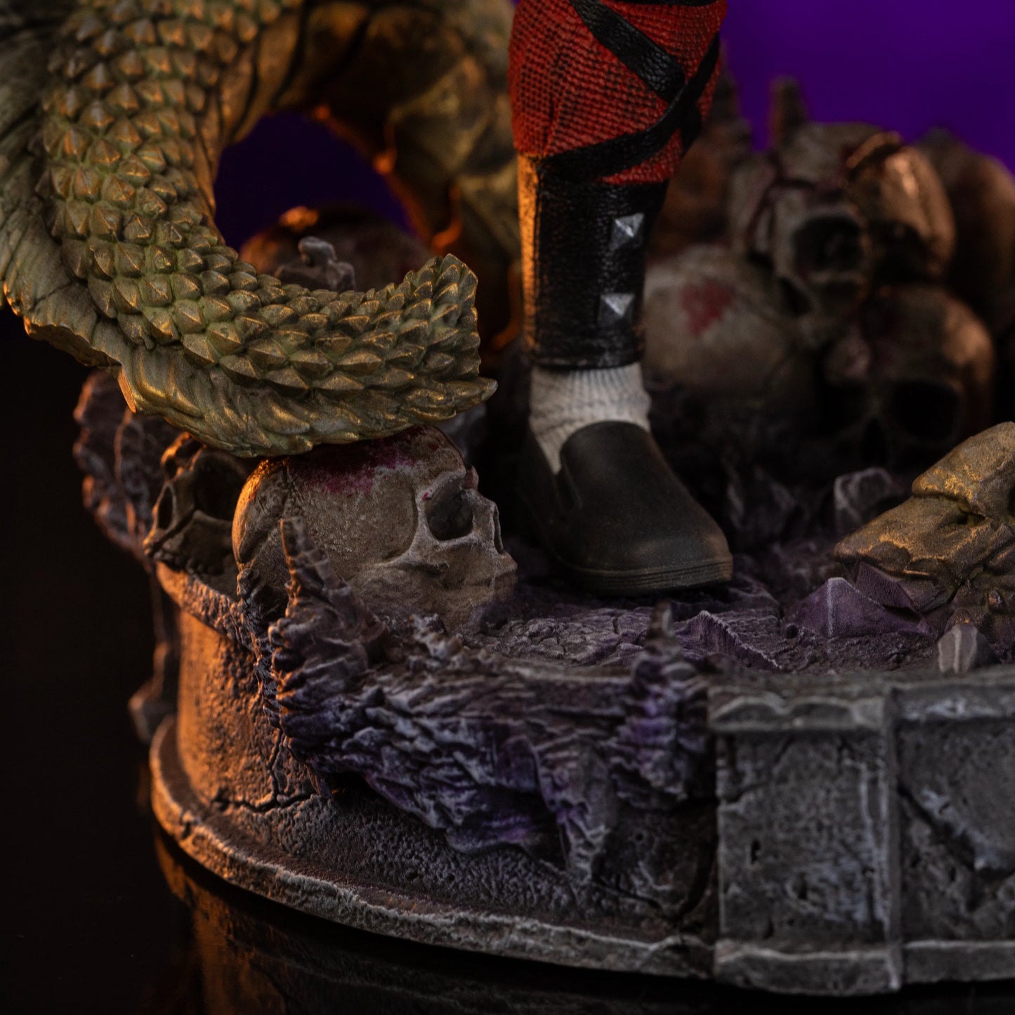Mortal Kombat Liu Kang Statue By Iron Studios