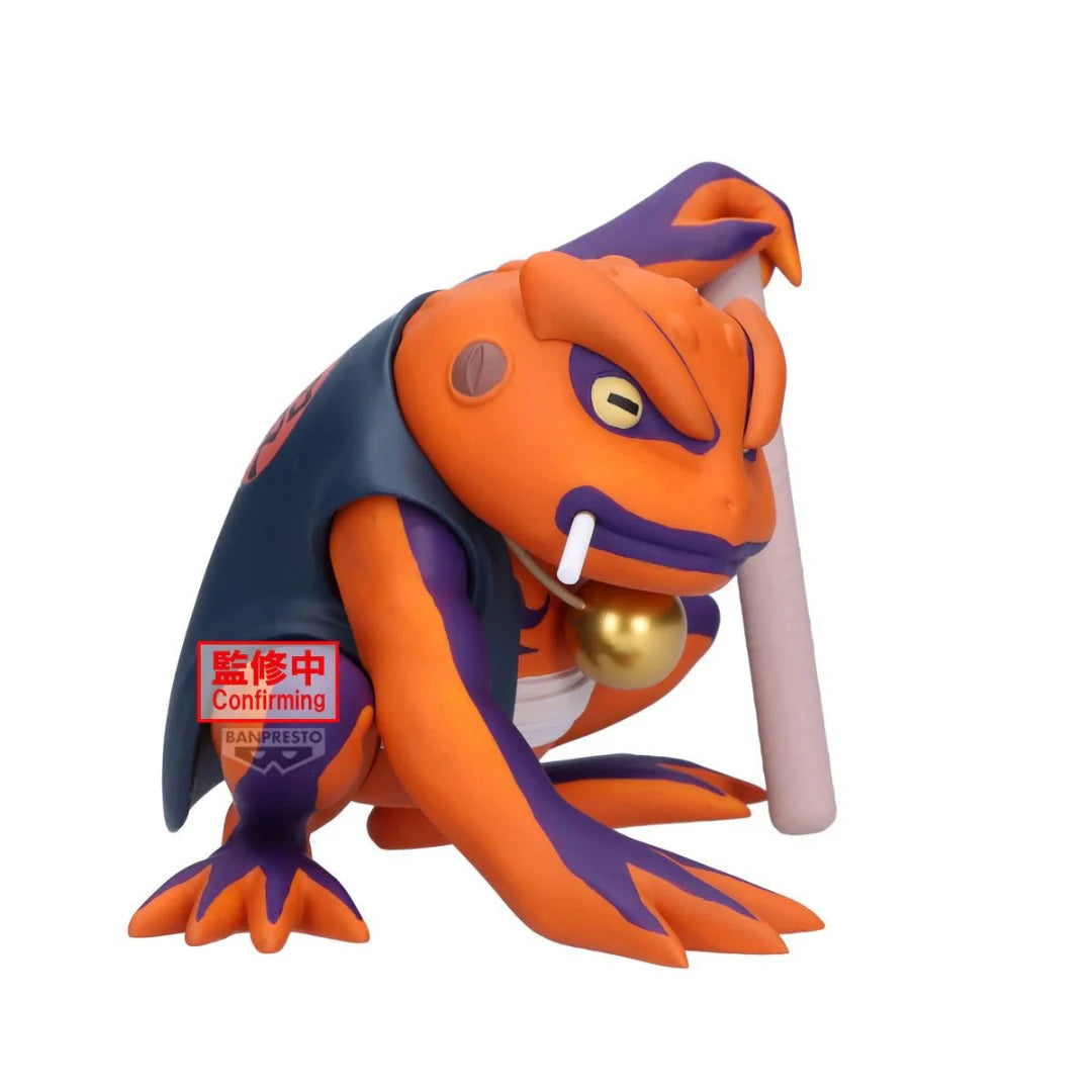 Naruto Shippuden Soft Vinyl Figure - Gamakichi Statue By Banpresto