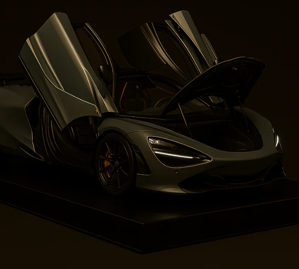 Turbo Detail McLaren 765LT – Precision Diecast Model