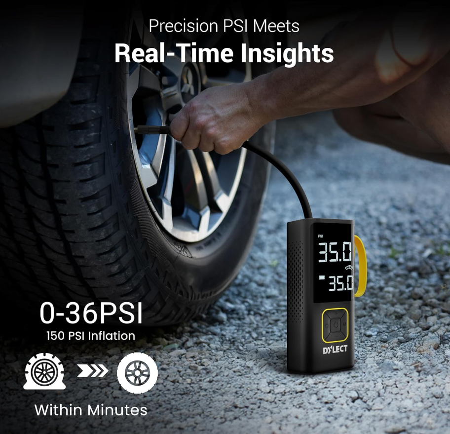 Dylect DualCharge Tyre Inflator