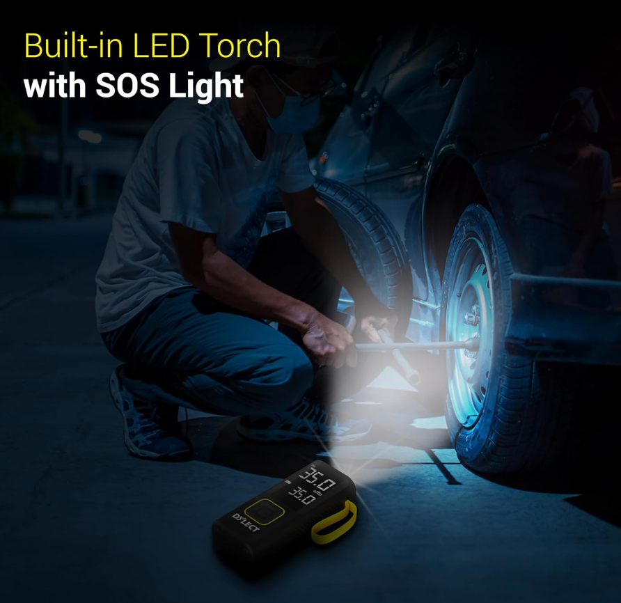Dylect DualCharge Tyre Inflator