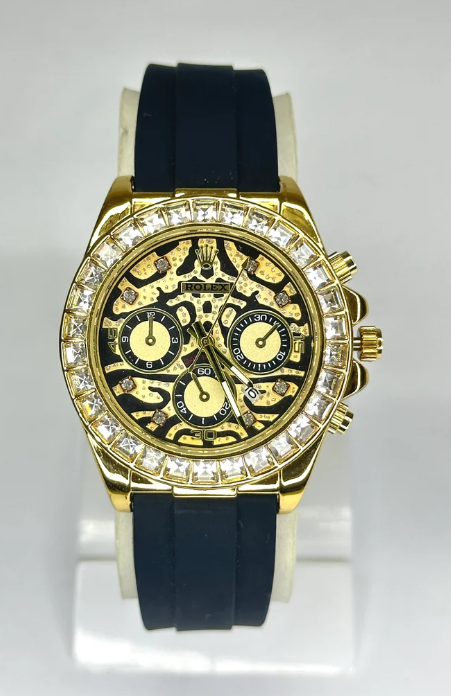 ROLEX Gold Skeleton  Watch