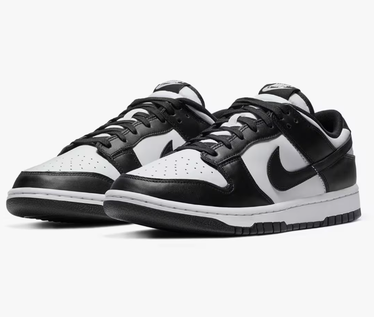 NIKE SB DUNK GREY LEATHER SHOES
